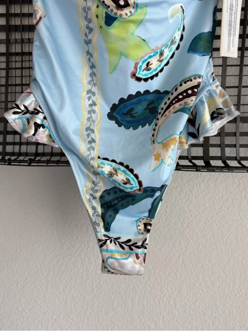 Montce St. Barths floral petal ruffle one piece swim - Picture 4 of 8